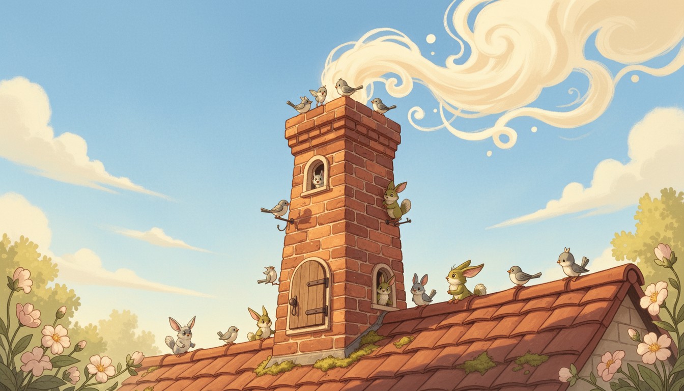 Tinkering R Chimney Free Magical Chimney Adventure Image - Chimney, Illustration, Whimsical ...
