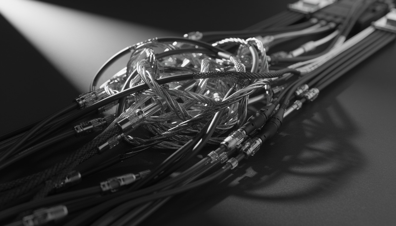 Free Tangled Wire Art Image - Cables, Wires, Abstract | Download at ...