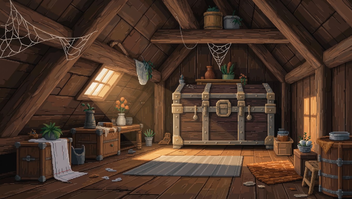 Free Forgotten Attic Memories Image - Attic, Trunk, Chest | Download at ...