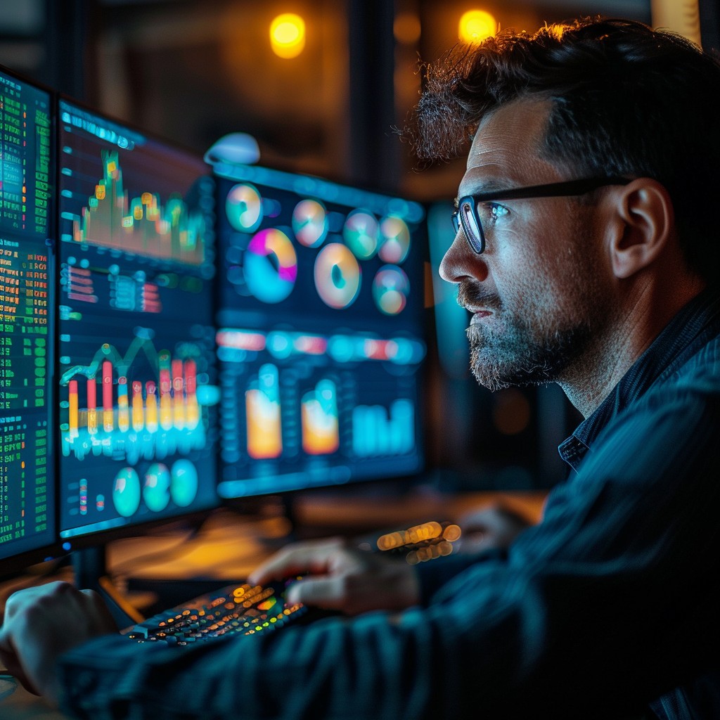 Free Focused Data Analyst Image - Analyst, Data, Technology | Download ...