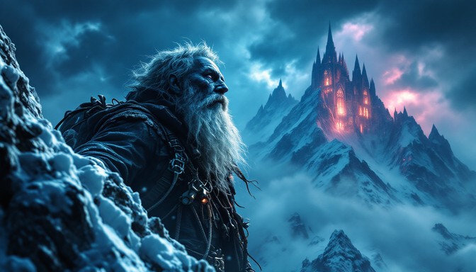 Free Gothic Mountain Ascent Image - Gothic, Mountains, Castle ...