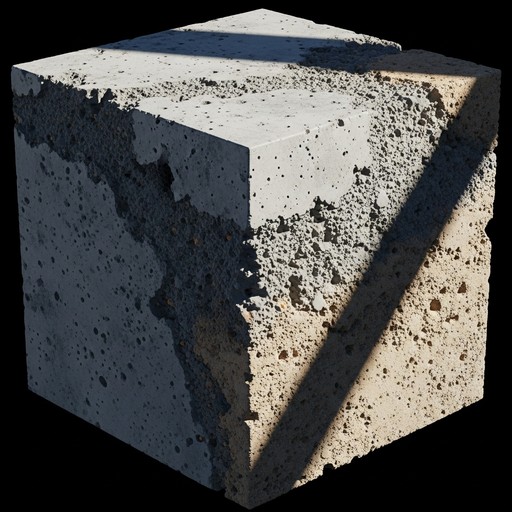 Free Weathered concrete cube Image - Concrete, Cube, Geometric ...
