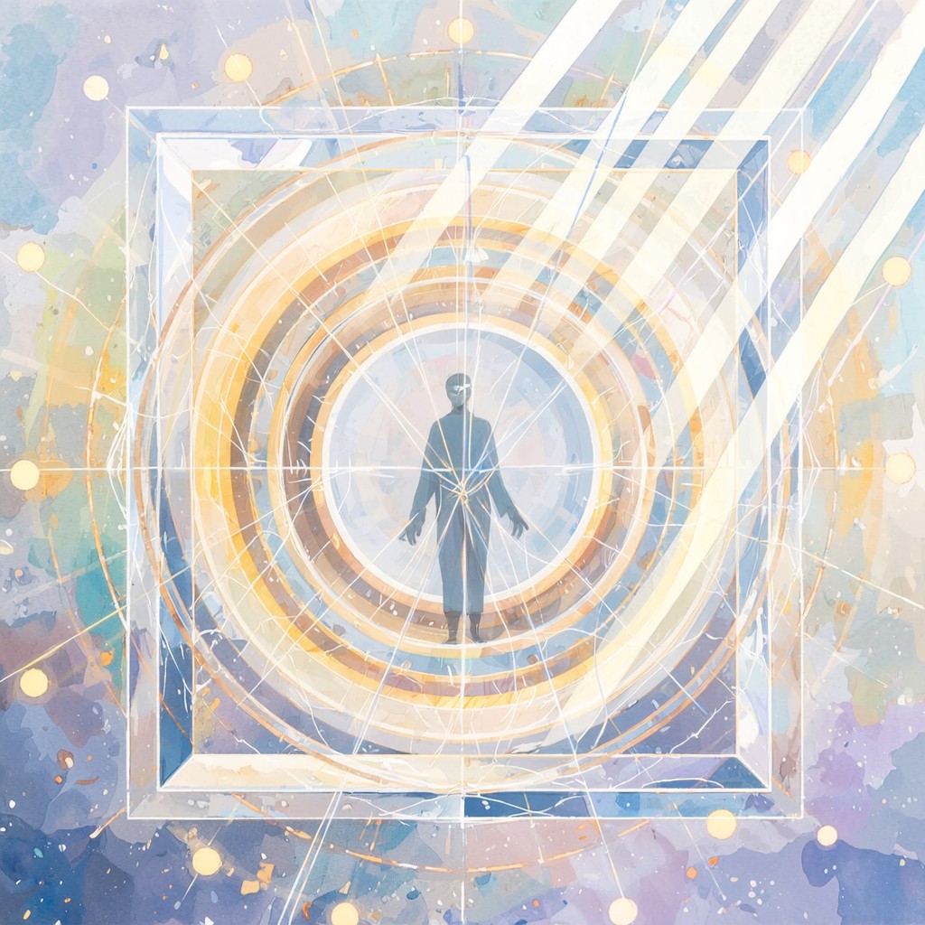 Free Floating Through Light Image - Illustration, Silhouette, Figure ...