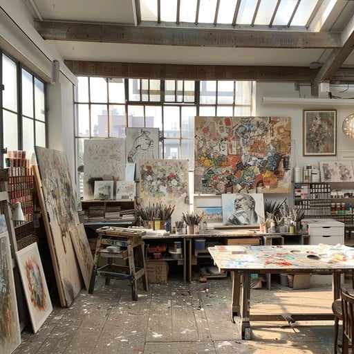 Free Artist's Creative Space Image - Studio, Art, Creativity | Download ...