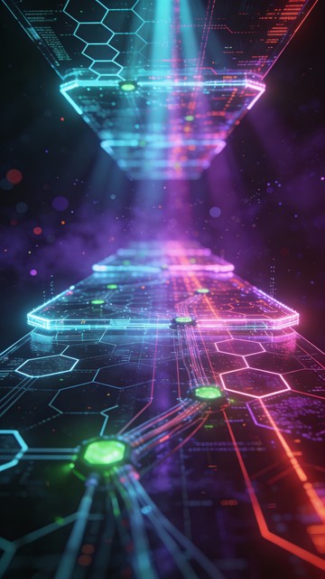Free Cyberpunk Data Flow Image - Cyberpunk, Neon, Technology | Download ...