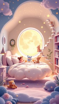 Free Magical Bedtime Dreams Image - Magical, Dreamy, Cozy | Download at ...