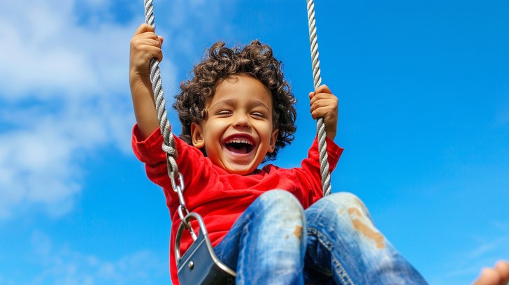 Free Joyful Swing Ride Image - Swing, Park, Joy | Download at StockCake