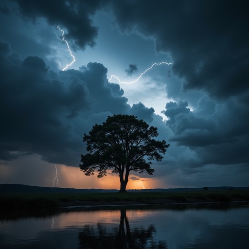 Free Stormy Isolated Tree Image - Storm, Tree, Lightning | Download at ...