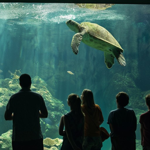 Turtle Initmate Free Aquarium Turtle Encounter Image | Download at StockCake