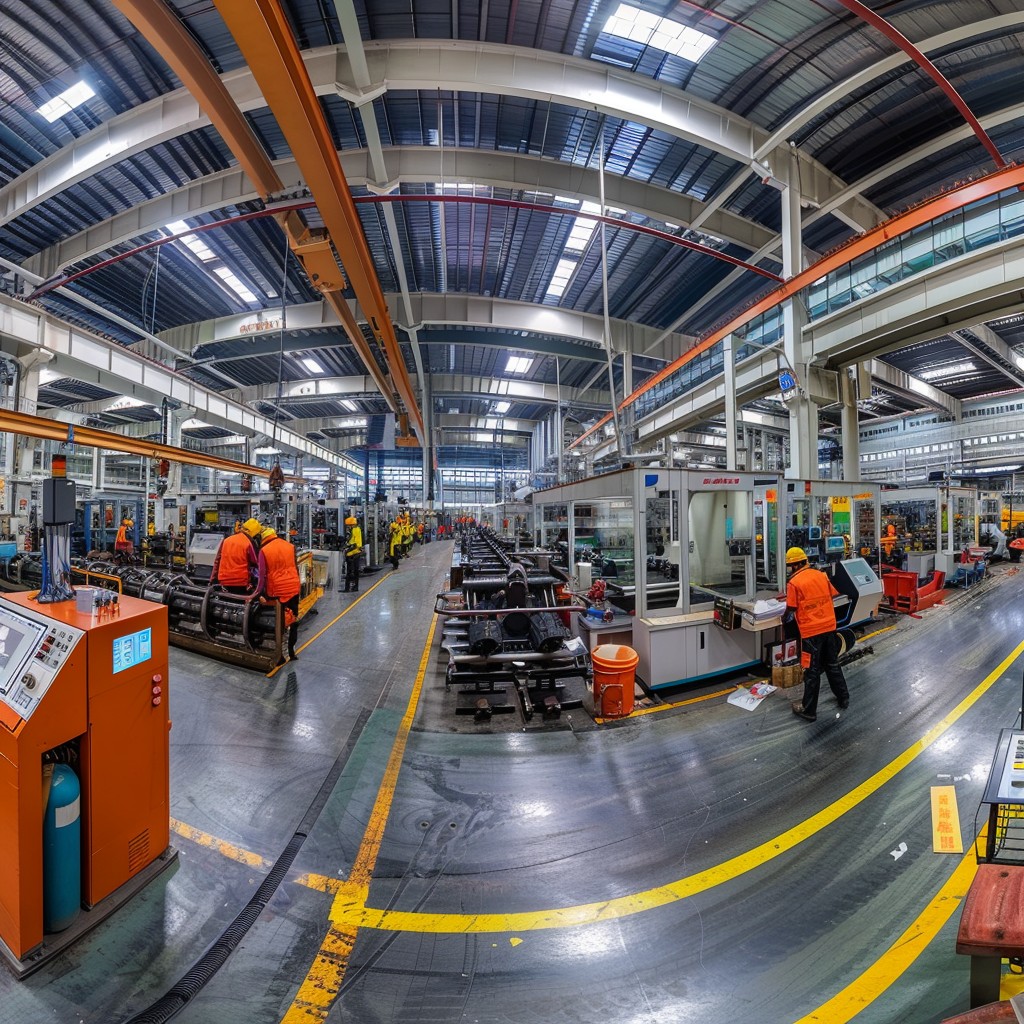 Free Busy manufacturing plant Image - Manufacturing, Industry, Workers ...