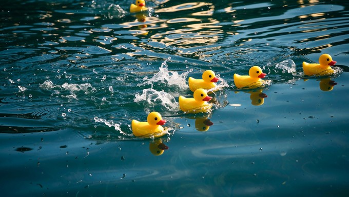 Free Yellow Duck Race Image - Ducks, Racing, Competition | Download at ...