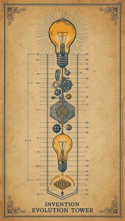 Free Light Innovation History Image - Lightbulb, Edison, Invention ...