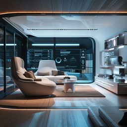 Free Futuristic Interior Design Image - Futuristic, Technology, Modern ...