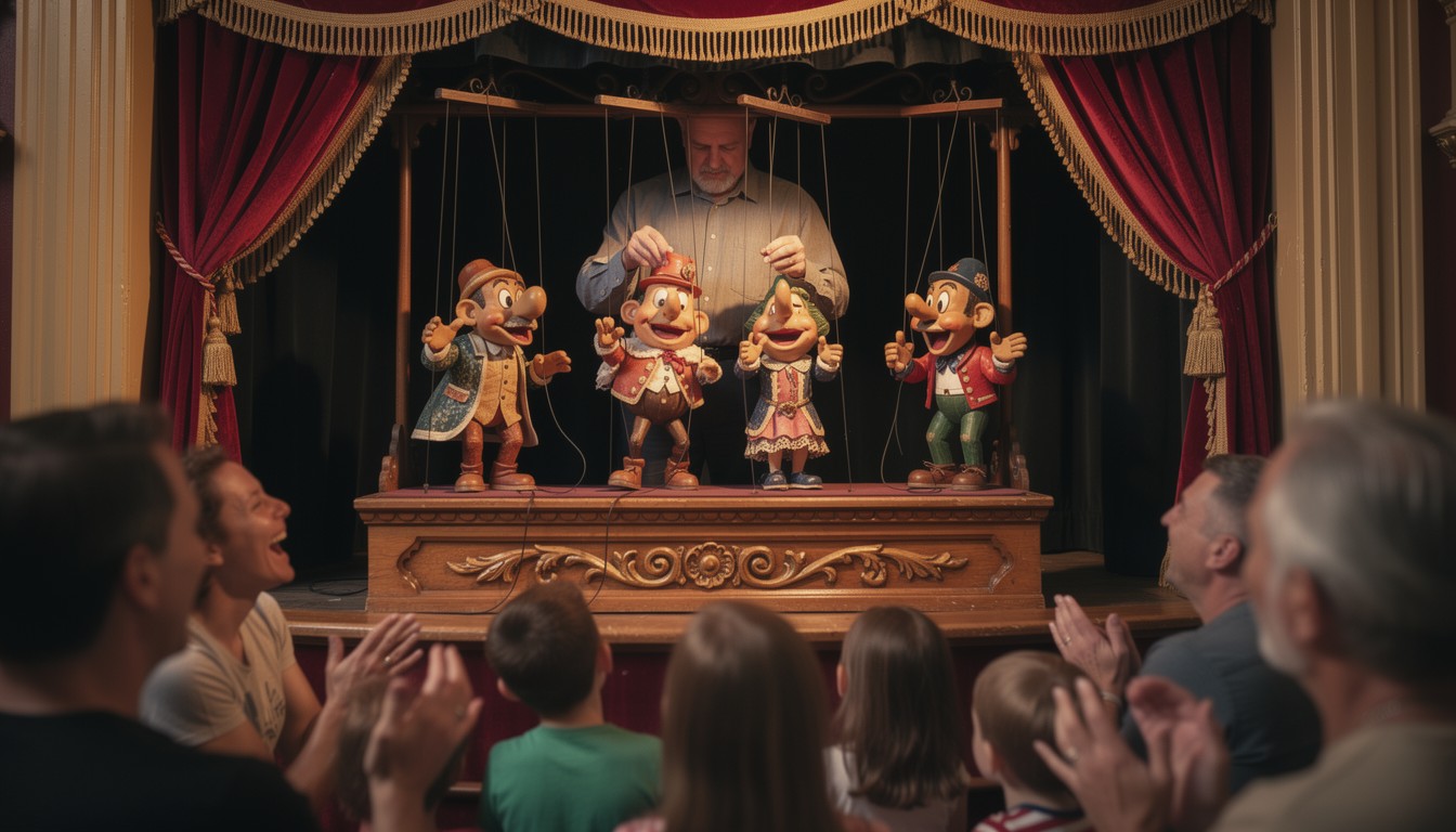 Peuppet Show Free Puppet Show Entertainment Image - Puppets, Marionettes, Theater ...