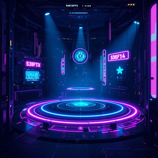 Free Neon Pixel Club Image - Cyberpunk, Pixel, Neon | Download at StockCake