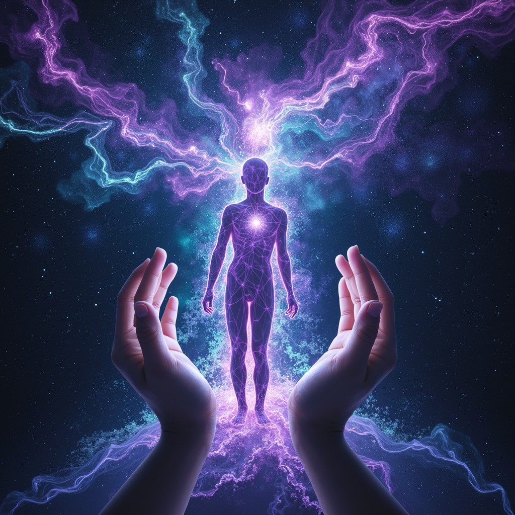 Free Celestial Being Emerges Image - Cosmic, Creation, Ethereal ...
