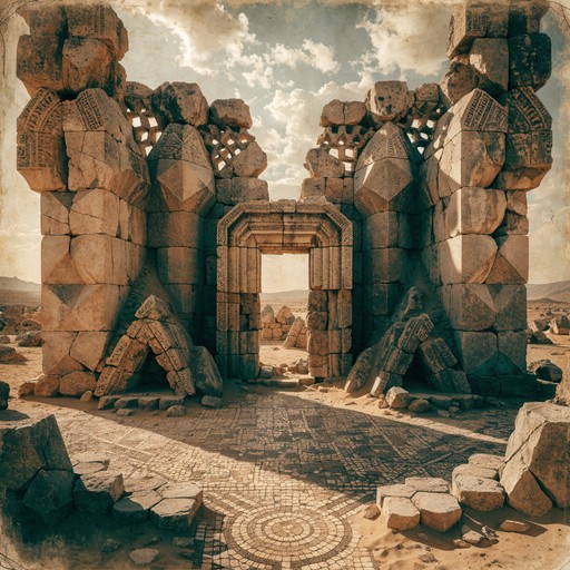 Colossal Wreck Free Desert Ruins View Image - Desert, Ruins, Cacti | Download at StockCake