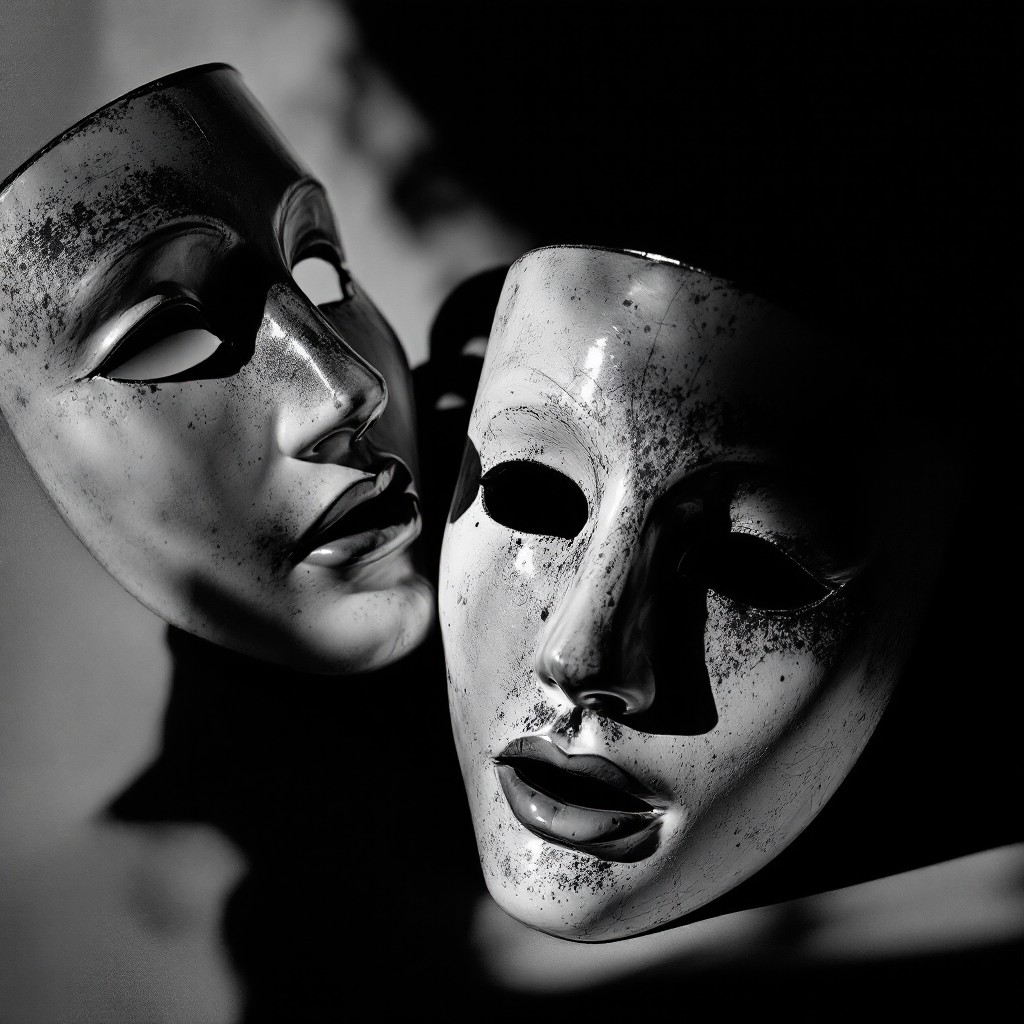Mask Fin Shadow Free Masks In Shadow Image - Theatrical, Dramatic, Monochrome ...