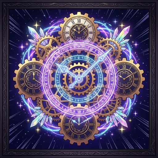 Clockwork Runes Free Mystical Clockwork Mandala Image - Anime, Manga, Clockwork ...