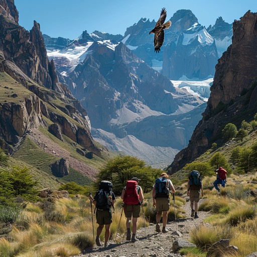 Free Mountain Adventure Excitement Image - Mountains, Hikers, Eagle ...