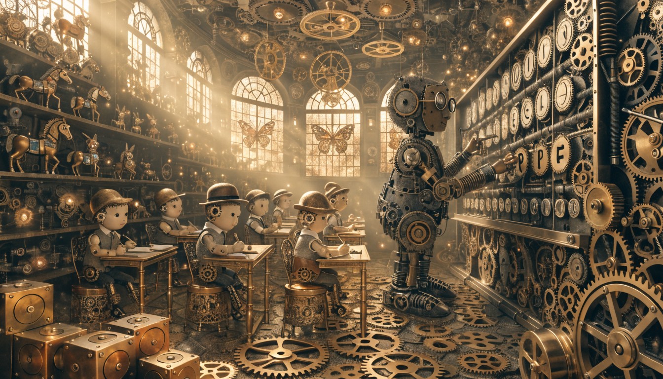 Free Steampunk Classroom Fantasy Image - Steampunk, Classroom ...