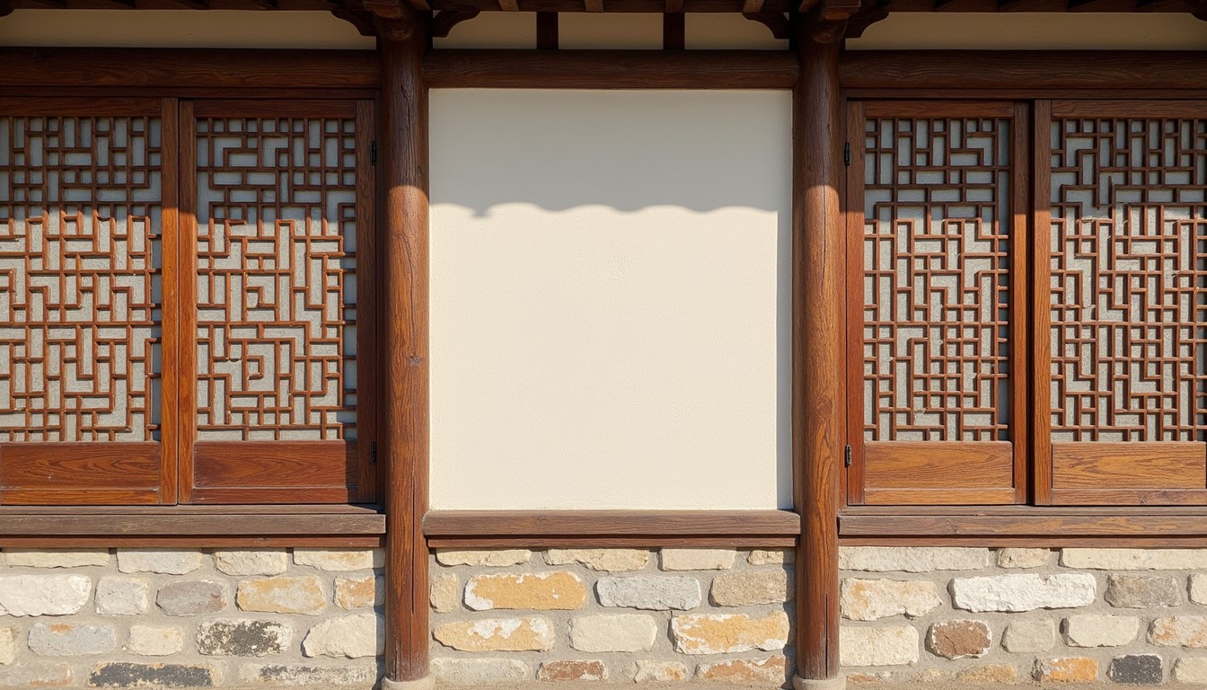 Simple Hanok Free Traditional Hanok Patterns Image - Korean, Lattice, Wood ...