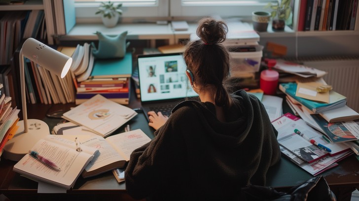 Free Evening Study Session Image | Download at StockCake