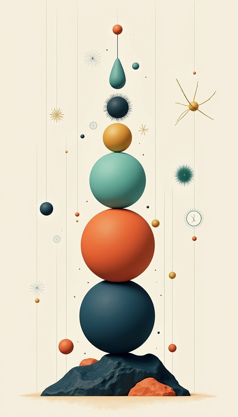 Free Balanced Cosmic Tower Image - Balance, Equilibrium, Spheres ...