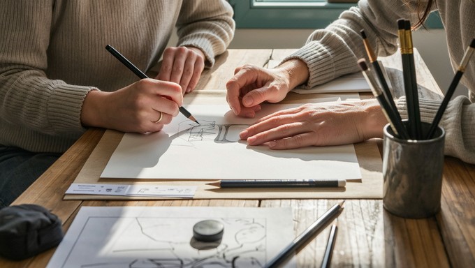 Free Creative Hands Drawing Image - Drawing, Sketching, Artist ...