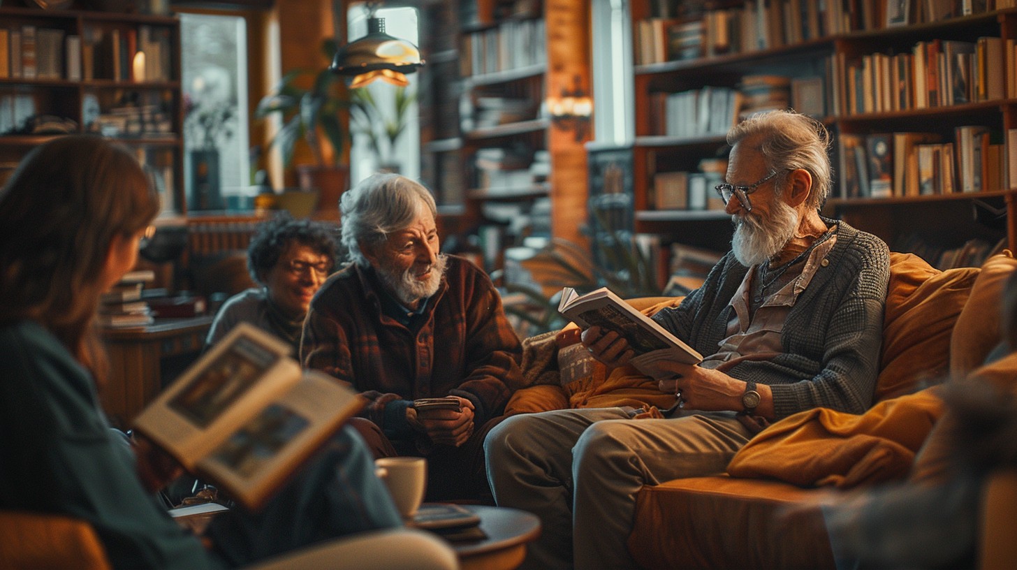 Free Cozy Reading Session Image - Reading, Library, Books | Download at ...
