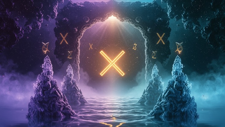 Gateway Parallel Symbol Free Mystical X Gateway Photo - Portal, Gateway, Dimension | Download ...