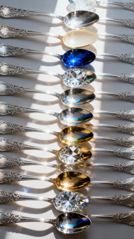 Reflective Color Spoons Free Elegant silver spoon Image - Elegant, Silver, Spoon | Download at ...