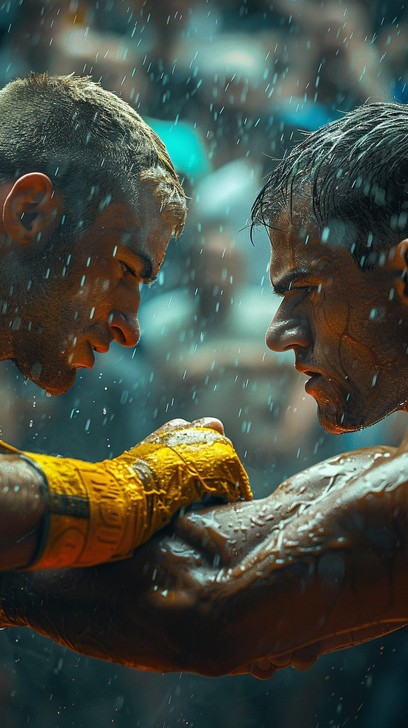 Free Intense Boxing Match Image - Boxers, Rain, Intensity | Download at ...