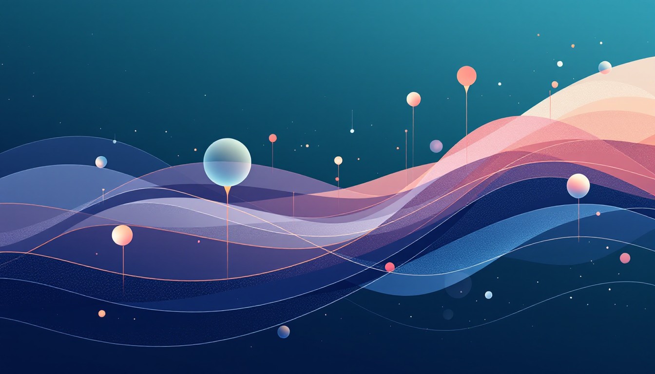 Free Flowing Timeline Design Image - Timeline, Waves, Geometric ...