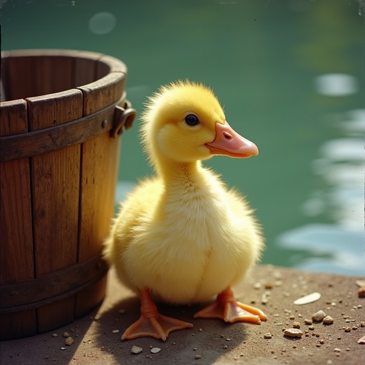 Free Yellow Duckling Nest Image - Duckling, Nest, Yellow | Download at ...