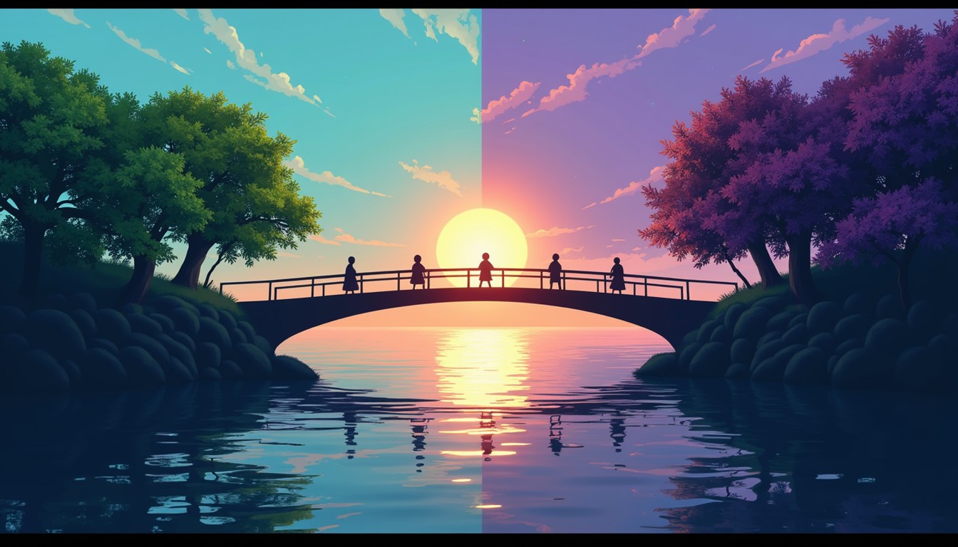 Free Twilight Bridge Crossing Image - Bridge, Sunset, Reflection ...