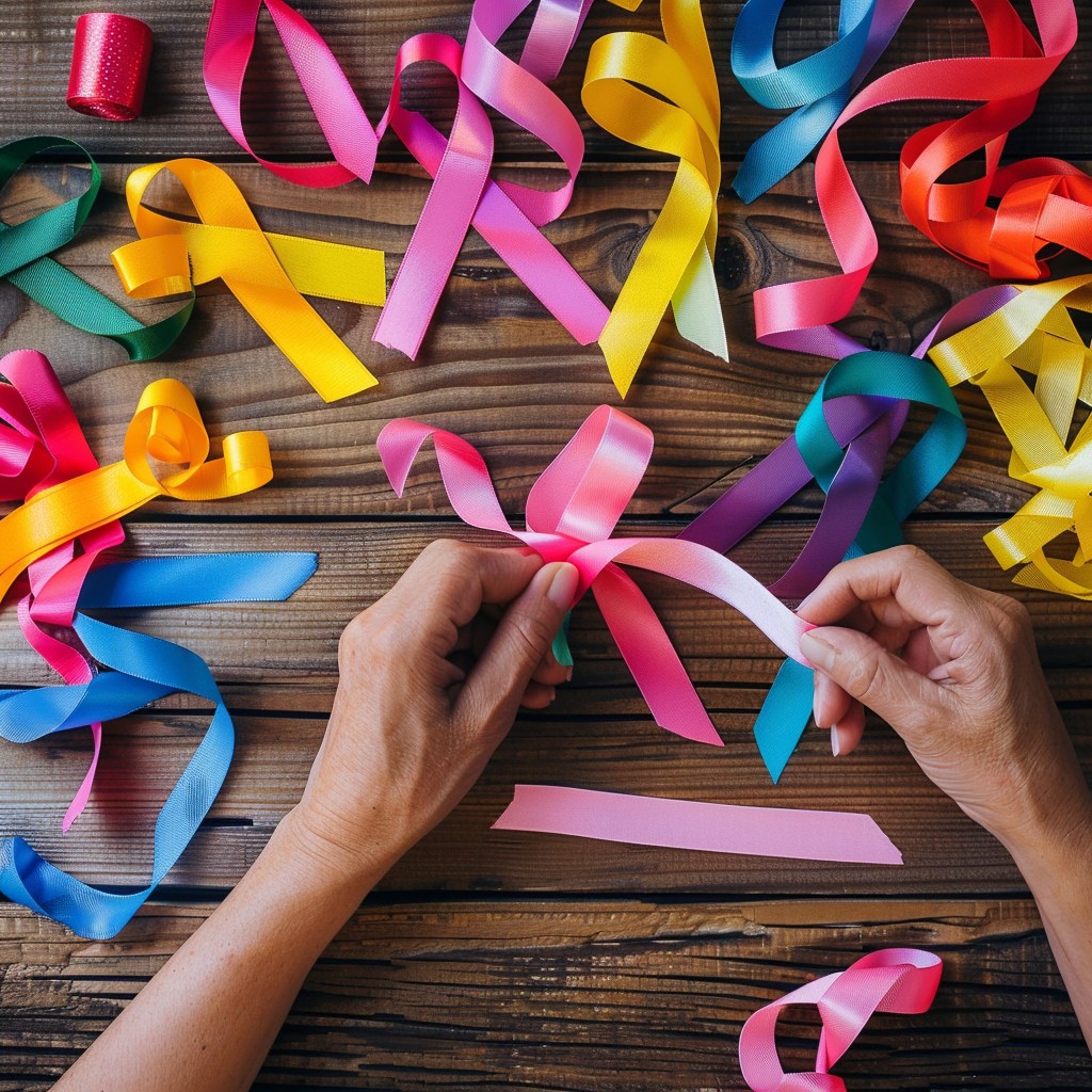 Free Colorful Ribbon Crafting Image - Ribbons, Colorful, Crafting ...