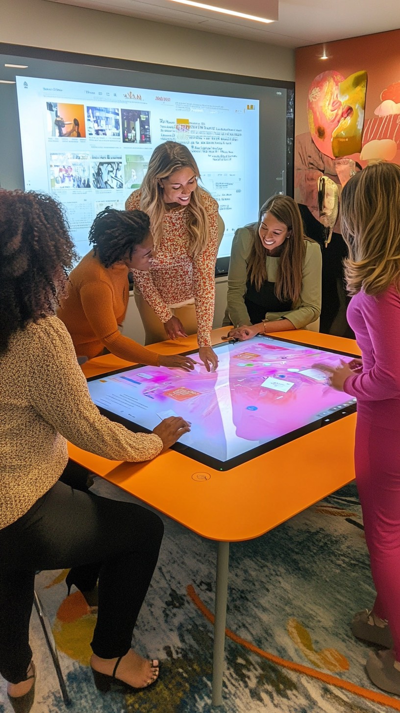 Free Interactive Technology Meeting Image - Teamwork, Innovation ...