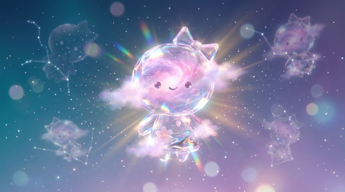 Free Cosmic Crystalline Dreams Image - Kawaii, Cosmic, Crystalline ...