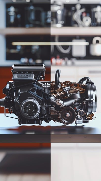 Free Intricate Engine Model Image - Engine, Model, Automotive ...