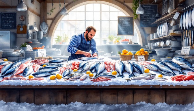 Free Fresh Market Seafood Image - Seafood, Fish, Market | Download at ...