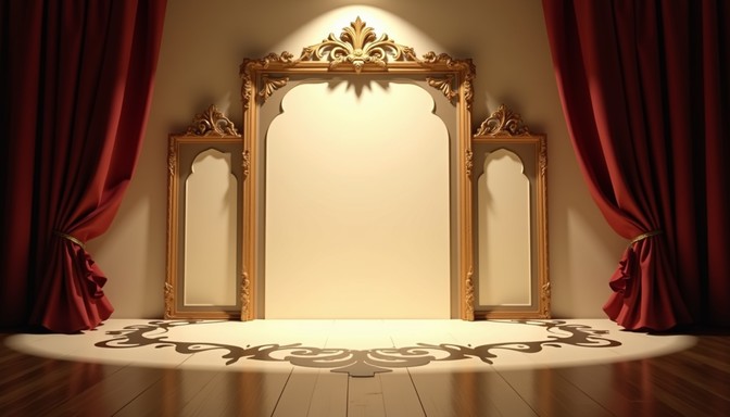 Shadow Dramatic Center Free Baroque Shadow Theater Image - Baroque, Shadow, Ornate | Download ...
