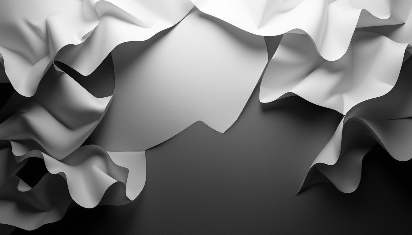 Free Flowing Paper Shadows Image - Minimal, Abstract, Paper | Download ...