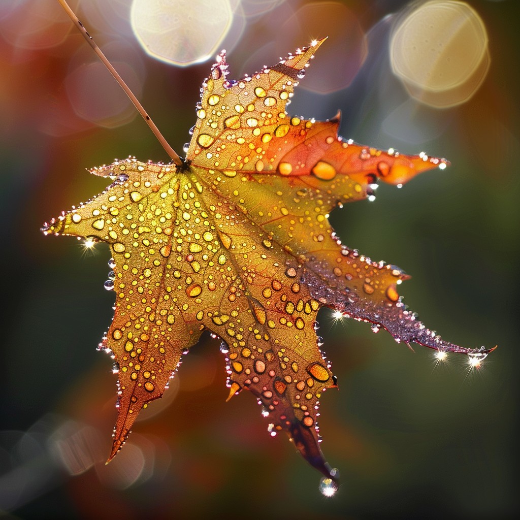 Free Autumn Leaf Dew Image - Autumn, Leaf, Dew | Download at StockCake