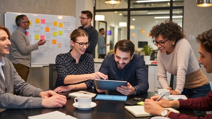 Free Team Brainstorming Session Image - Business, Team, Brainstorming ...