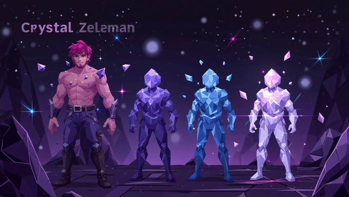 Free Crystal Transformation Sequence Image - Transformation, Crystal ...