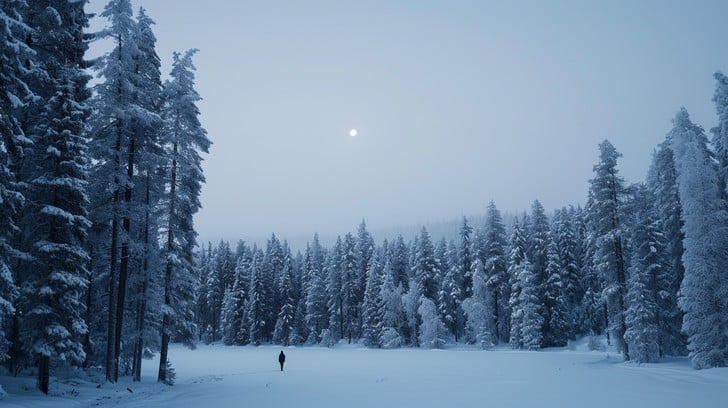 Free Solitary Winter Walk Image - Winter, Snow, Forest | Download at ...