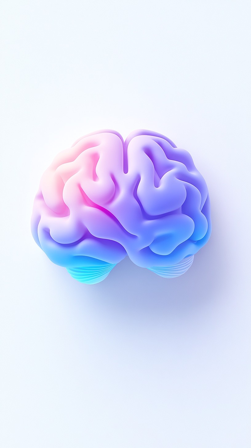 Free Colorful Gradient Brain Image - Brain, Gradient, Color | Download ...