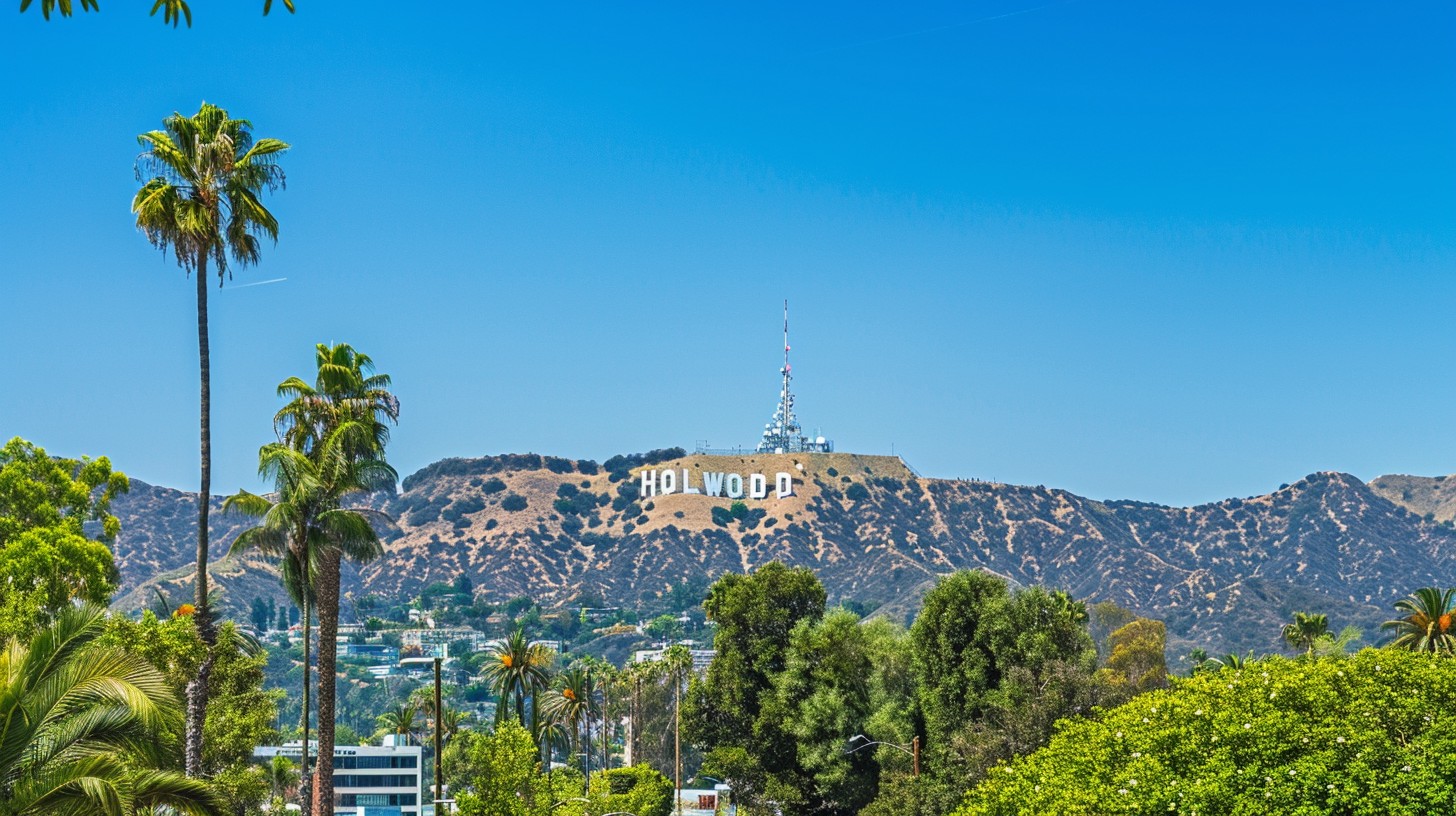Free Iconic Hollywood Sign Image - Hollywood, Sign, Landmark | Download ...