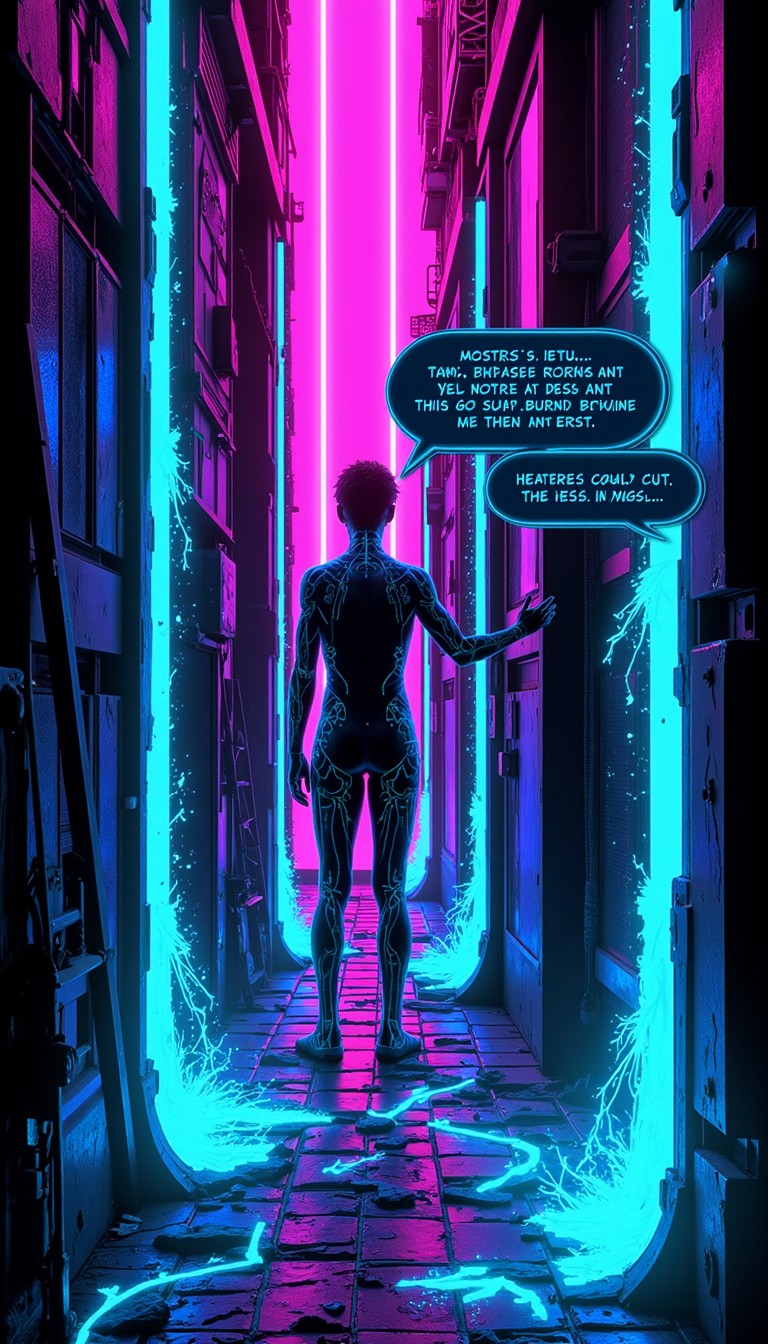 Free Neon Alley Explorer Image - Cyberpunk, Neon, Futuristic | Download ...
